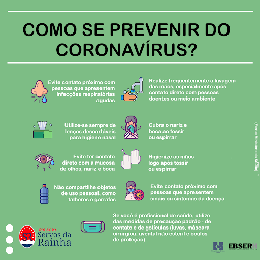 ⚠️ Cuidados básicos contra o Coronavírus. ⚠️